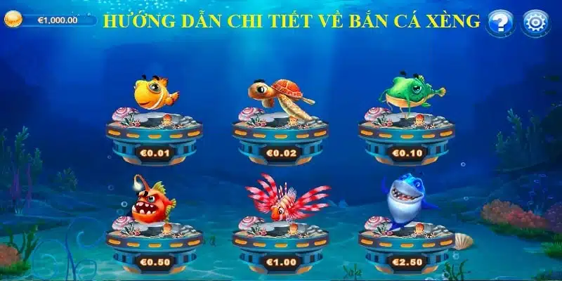 Hướng dẫn chi tiết về bắn cá xèng